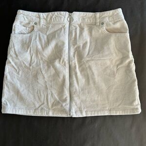 Love Tree Cream Mini Skirt